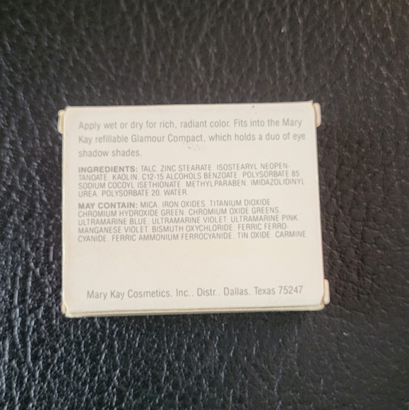 NIB Vintage Mary Kay Eye Shadow Duet Spun Silk / Brown 1398 Apply Wet or Dry - Picture 4 of 5
